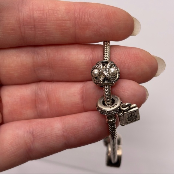 Pandora Starry Night Clasp Bracelet with Five Charms - Picture 8 of 12